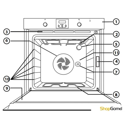 Духовой шкаф Whirlpool AKP 786 NB